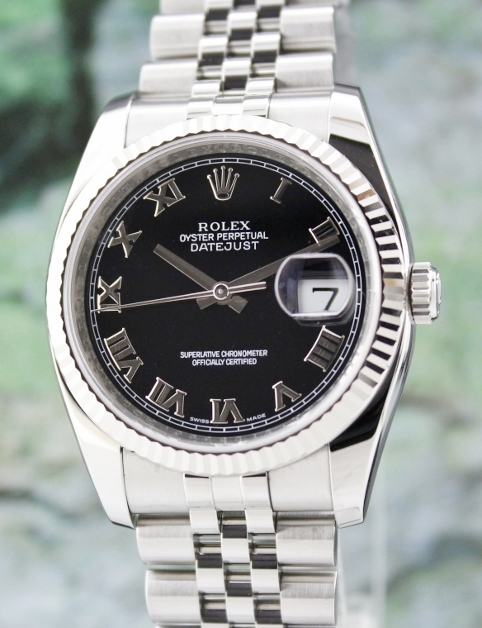 (image for) A ROLEX MEN SIZE 36MM OYSTER PERPETUAL DATEJUST / 116234
